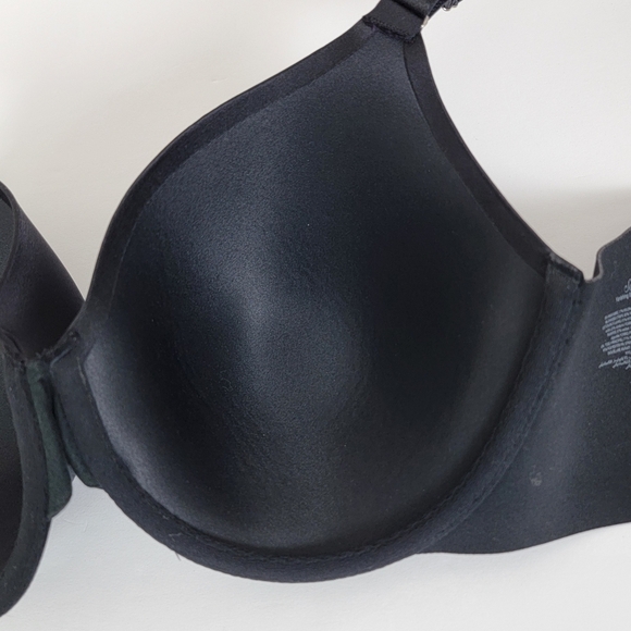 Soma Black Sexy Smooth Full Coverage Underwire Bra Sz 38 D - Picture 7 of 12